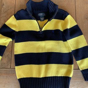 Boys Polo Sweater Size 5